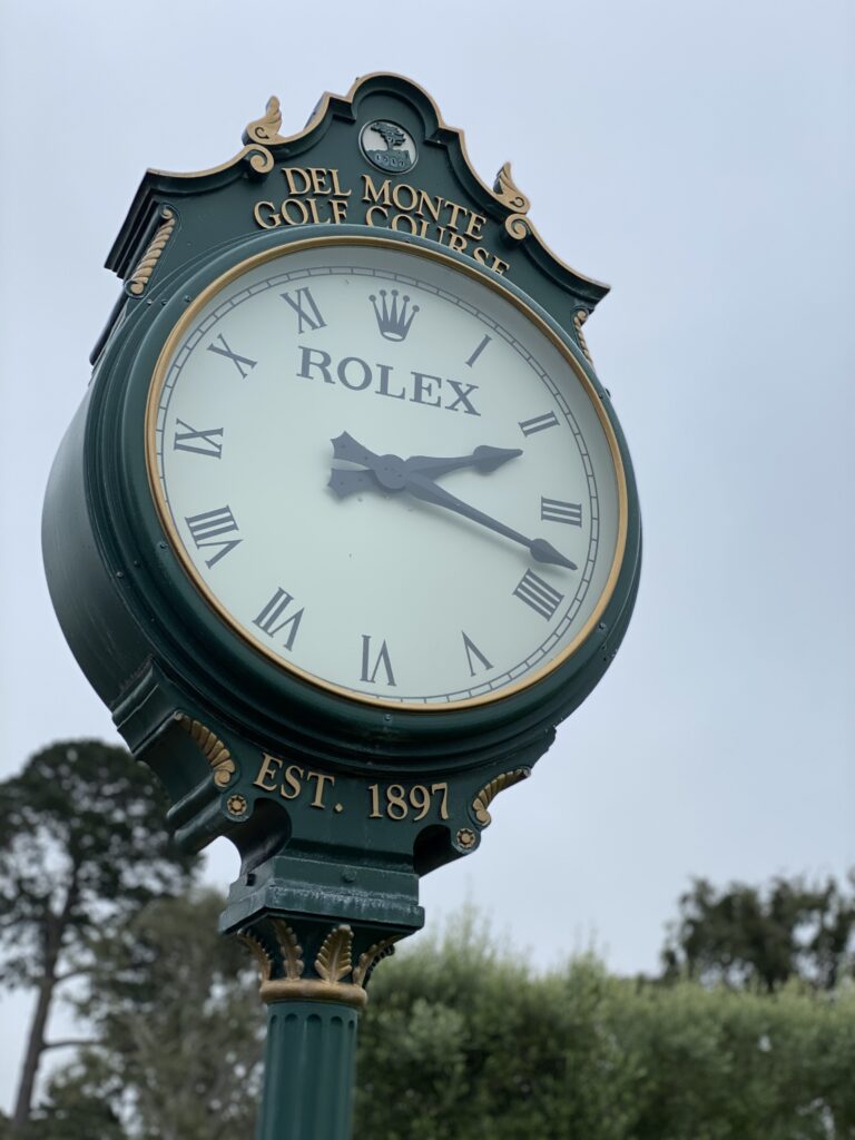 Clock at Del Monte Golf Course