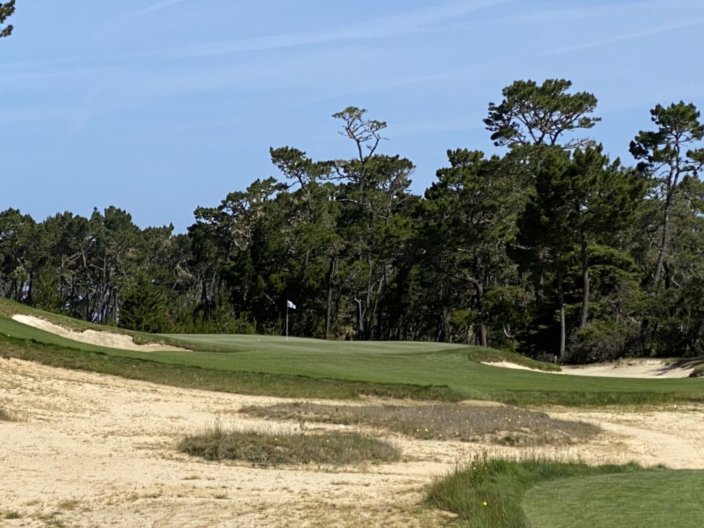 Number 2 green, Poppy Hills Golf Course