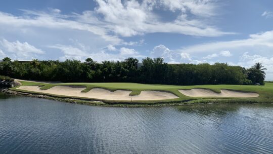 Cancun Playa del Carmen buddies Golf Trip: Mayakoba Chameleon