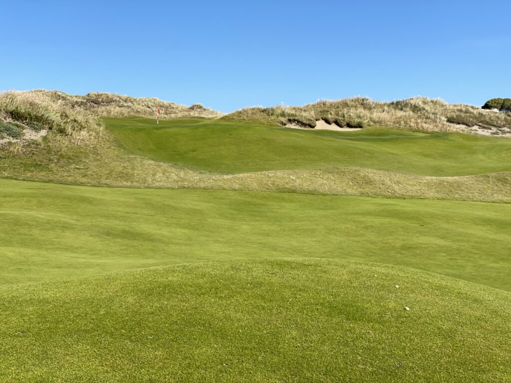 This should give you a sense of the elevation and undulations of Bandon Preserve